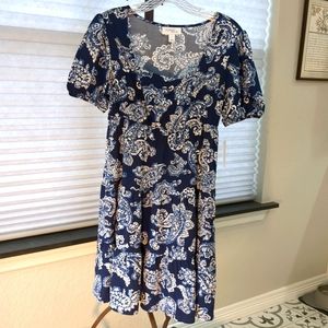 NWT Morgan Taylor Paisley size small casual luncheon dress